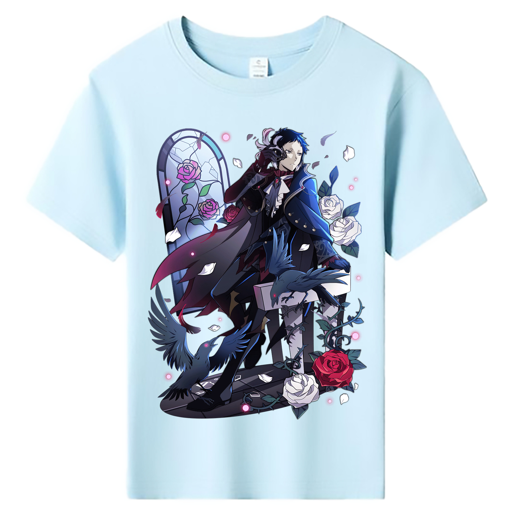 （画像用） 文豪ストレイドッグス Bungo Stray Dogs 綿100％キッズTシャツ（フロントプリント）